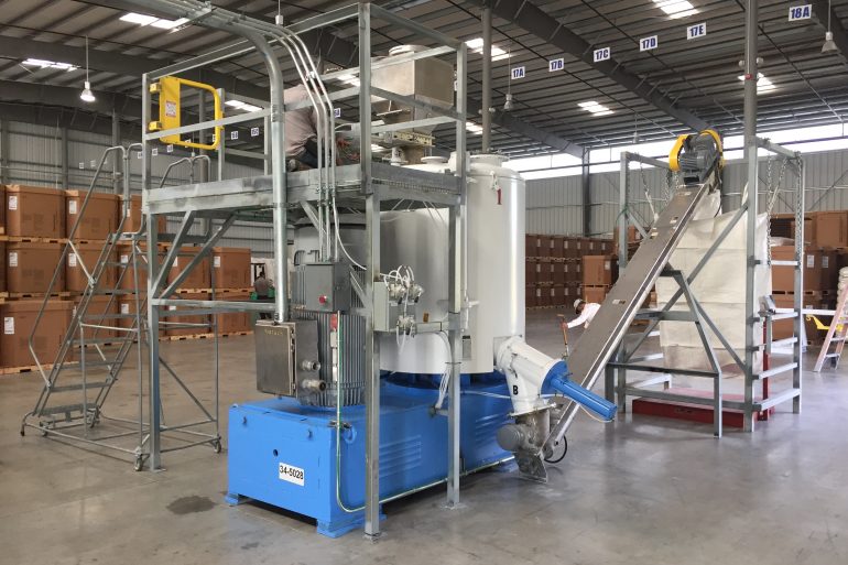 New Intensity Mixer installed